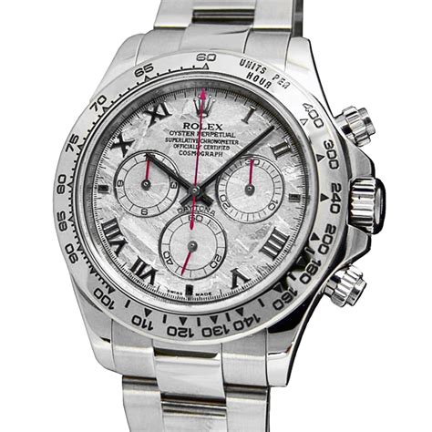 rolex daytona platinum meteorite